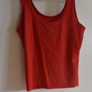 Red Crop Top Tank Top